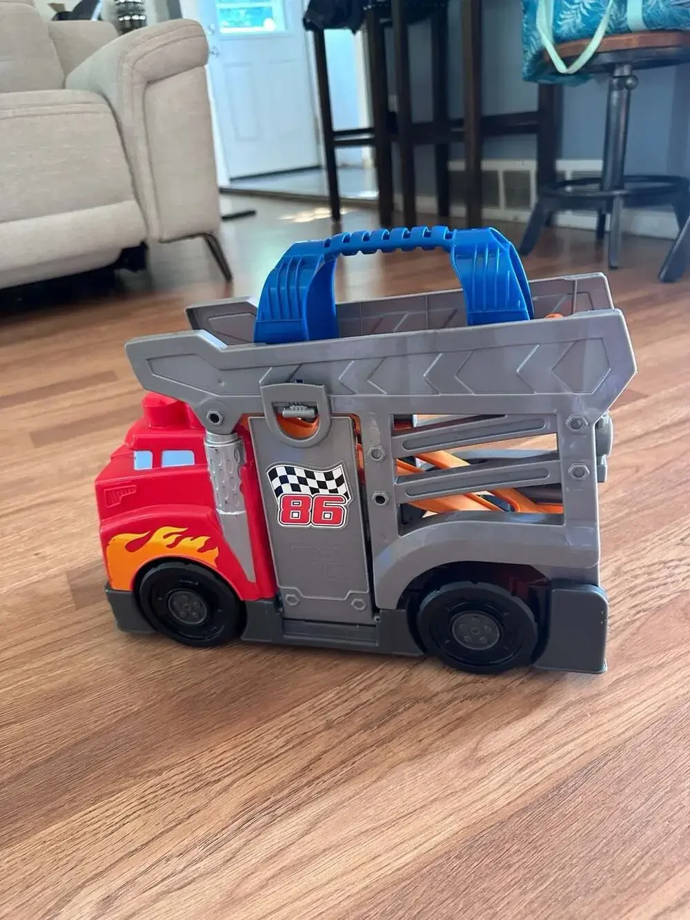 Mega Bloks First Builders Build and Race Rig Truck
